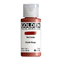 GOLDEN folyékony akrilfesték 118 ml – 2360 oxid vörös