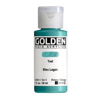 GOLDEN folyékony akrilfesték 118 ml – 2369 teal