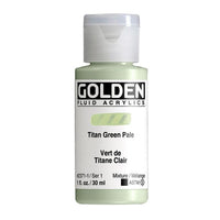 GOLDEN folyékony akrilfesték 118 ml – 2371 titán halványzöld