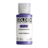 GOLDEN folyékony akrilfesték 118 ml – 2401 ultramarine lila
