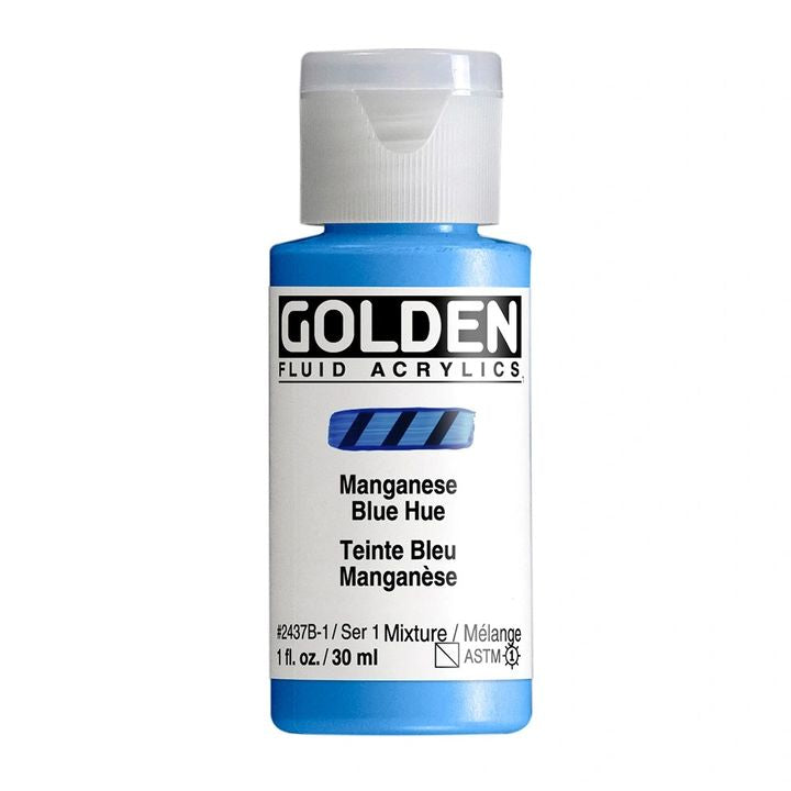 GOLDEN folyékony akrilfesték 118 ml – 2437 mangán kék árnyalat