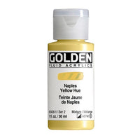 GOLDEN folyékony akrilfesték 118 ml – 2438 neapolis sárga árnyalat