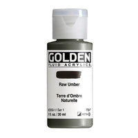 GOLDEN folyékony akrilfesték 30 ml – 2350 umbra nyers