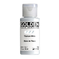 GOLDEN folyékony akrilfesték 30 ml – 2380 titánium fehér