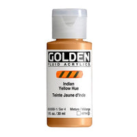 GOLDEN folyékony akrilfesték 30 ml – 2436 indiai sárga árnyalat