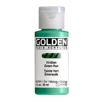 GOLDEN folyékony akrilfesték 30 ml – 2443 viridián zöld árnyalat