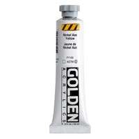 GOLDEN Heavy Body akrilfesték 148 ml – 1225 nikkel azo sárga