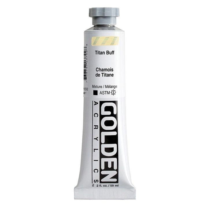 GOLDEN Heavy Body akrilfesték 148 ml – 1370 titánium buff
