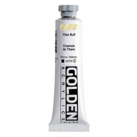 GOLDEN Heavy Body akrilfesték 148 ml – 1370 titánium buff