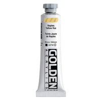 GOLDEN Heavy Body akrilfesték 148 ml – 1459 neapolis sárga árnyalat