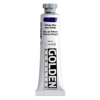 GOLDEN Heavy Body akrilfesték 59 ml – 1260 ftalókék (vörös árnyalat)