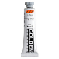 GOLDEN Heavy Body akrilfesték 59 ml – 1403 wattos narancssárga