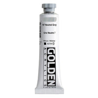 GOLDEN Heavy Body akrilfesték 59 ml – 1447 semleges szürke N7