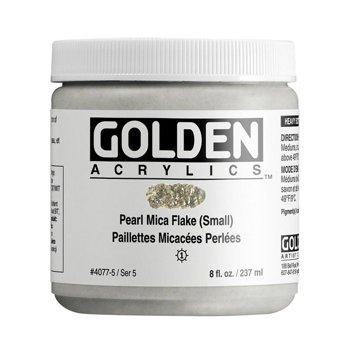 GOLDEN Heavy Body Mica Flake akril festék – 4077 gyöngyház szemcsés
