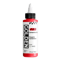 GOLDEN High Flow akril festék 118 ml – 8541 Quinacridone Red