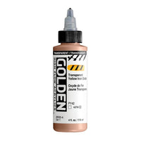 GOLDEN High Flow akril festék 118 ml – 8565 Átlátszó sárga oxid vas