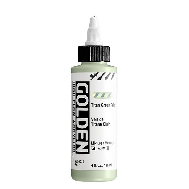 GOLDEN High Flow akril festék 118 ml – 8583 Titán zöld fény