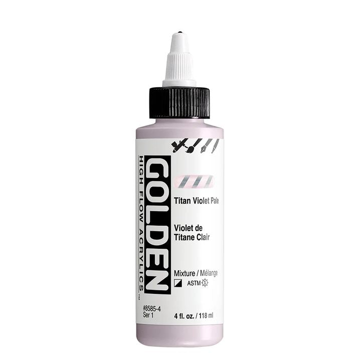 GOLDEN High Flow akril festék 118 ml – 8585 Titánium lila fény