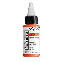 GOLDEN High Flow akril festék 30 ml – 8539 Pirrol narancssárga