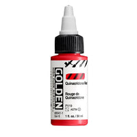 GOLDEN High Flow akril festék 30 ml – 8541 Quinacridone Red