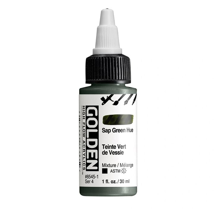 GOLDEN High Flow akril festék 30 ml – 8545 Sap zöld színárnyalat