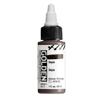 GOLDEN High Flow akril festék 30 ml – 8546 Szepia