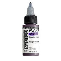 GOLDEN High Flow akril festék 30 ml – 8556 Átlátszó dioxazin lila