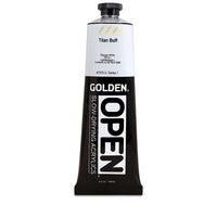 GOLDEN OPEN lassan száradó akrilfesték 148 ml – 7370 Titánium krém