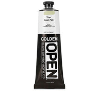 GOLDEN OPEN lassan száradó akrilfesték 148 ml – 7371 Titánium zöld fény