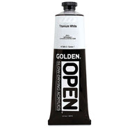 GOLDEN OPEN lassan száradó akrilfesték 148 ml – 7380 Titánium fehér