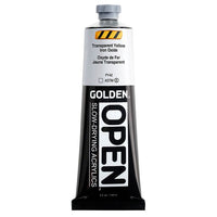 GOLDEN OPEN lassan száradó akrilfesték 148 ml – 7386 Átlátszó sárga oxidvas