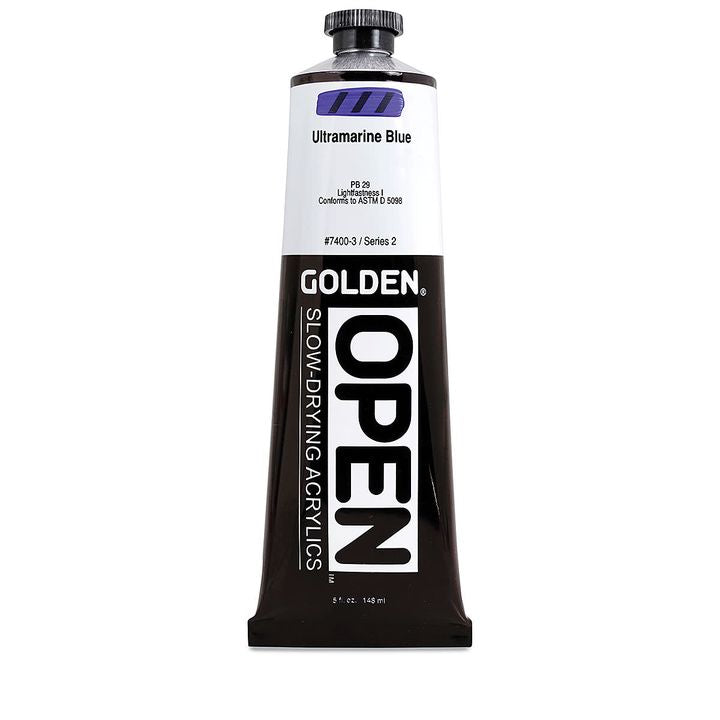 GOLDEN OPEN lassan száradó akrilfesték 148 ml – 7400 Ultramarin kék