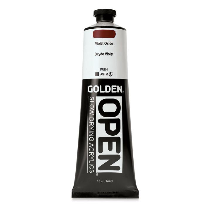 GOLDEN OPEN lassan száradó akrilfesték 148 ml – 7405 Ibolya oxid