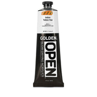 GOLDEN OPEN lassan száradó akrilfesték 148 ml – 7455 Indiai sárga árnyalat