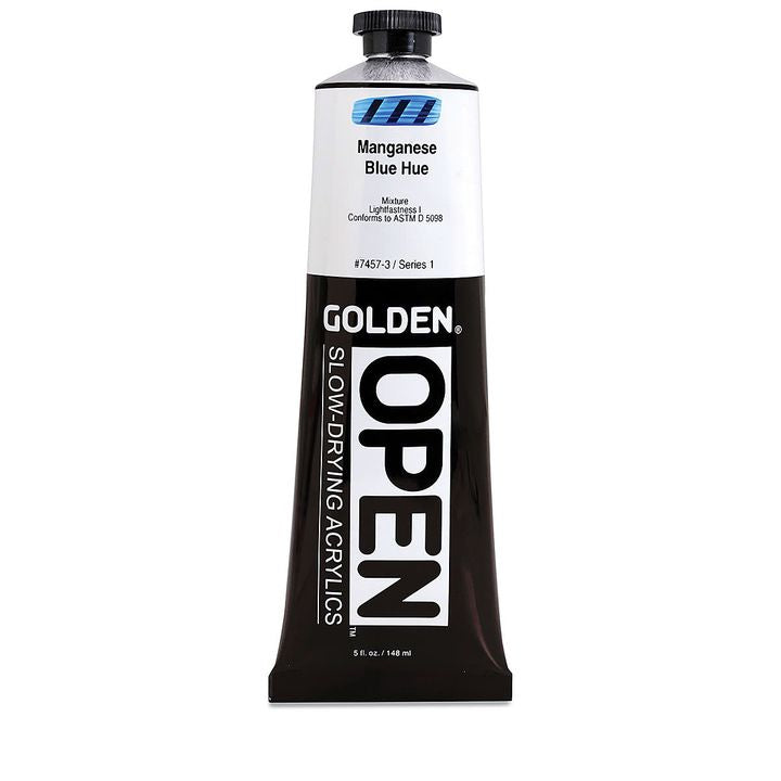 GOLDEN OPEN lassan száradó akrilfesték 148 ml – 7457 Mangán kék árnyalat