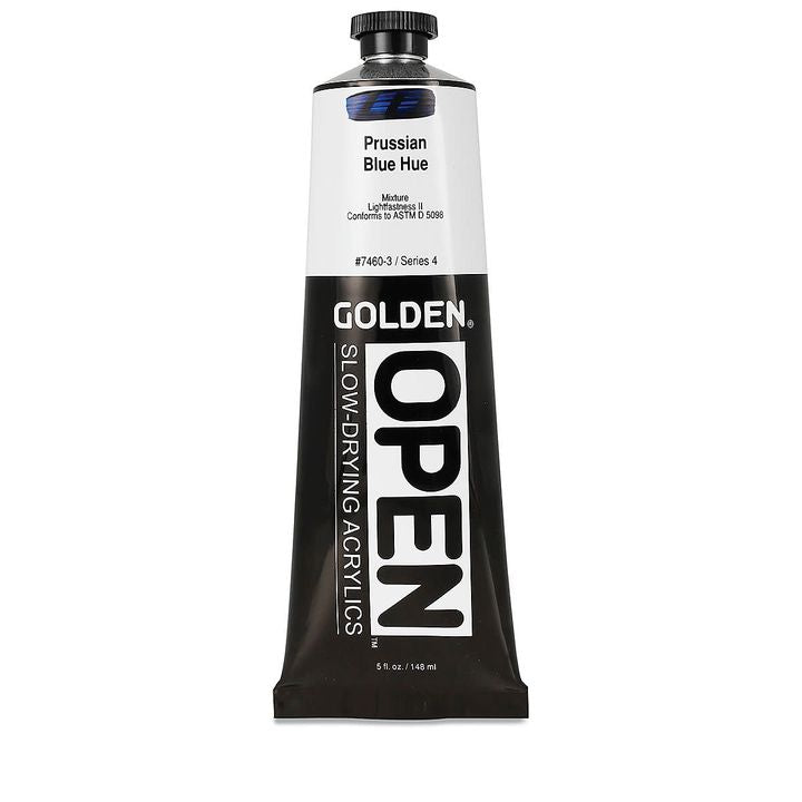 GOLDEN OPEN lassan száradó akrilfesték 148 ml – 7460 Berlin kék árnyalat