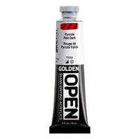 GOLDEN OPEN lassan száradó akrilfesték 59 ml – 7278 Pirrol Red Dark