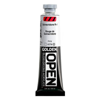GOLDEN OPEN lassan száradó akrilfesték 59 ml – 7310 Quinacridone Red