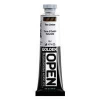 GOLDEN OPEN lassan száradó akrilfesték 59 ml – 7350 Nyers Umbra