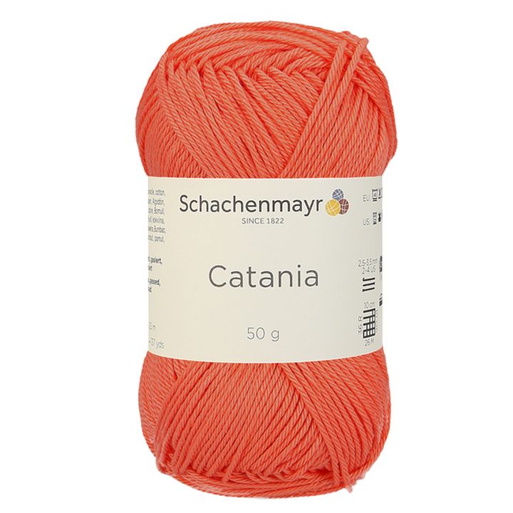 Pamutfonal Schachenmayr SMC Catania 50 g – 00410 narancssárga
