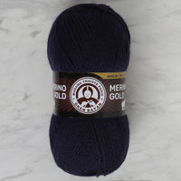 Madame Tricote Paris Merino Gold 100 g kötőfonal – tengerész kék