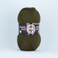 Madame Tricote Paris Merino Gold 100 g kötőfonal – tengerész zöld