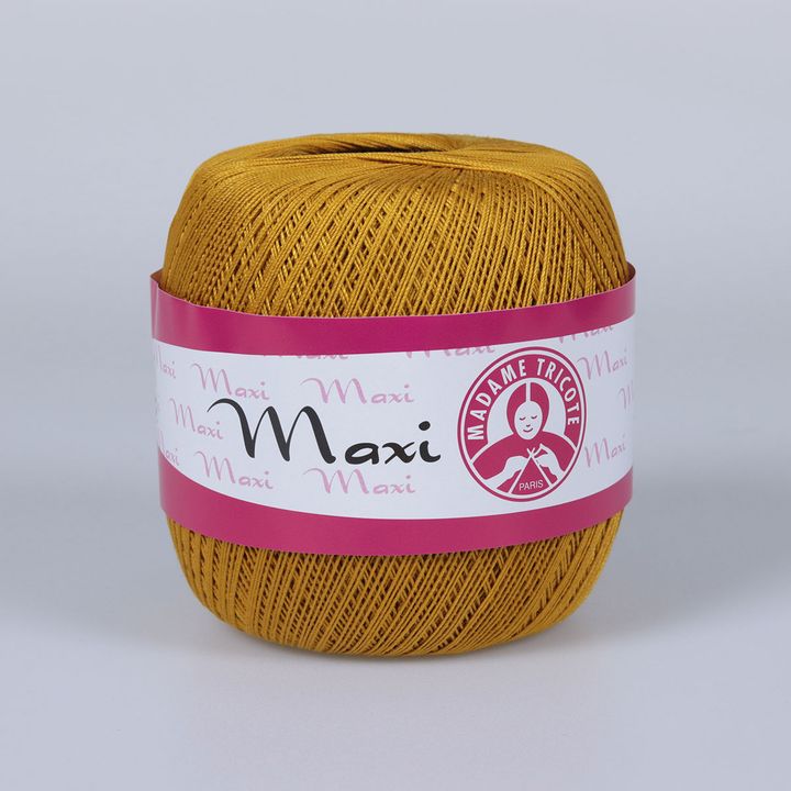 Madame Tricote Paris Maxi csipkefonal 100 g – 6340 barna
