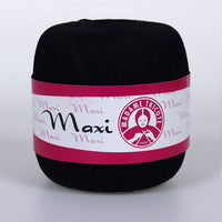 Madame Tricote Paris Maxi csipkefonal 100 g – 9999 fekete