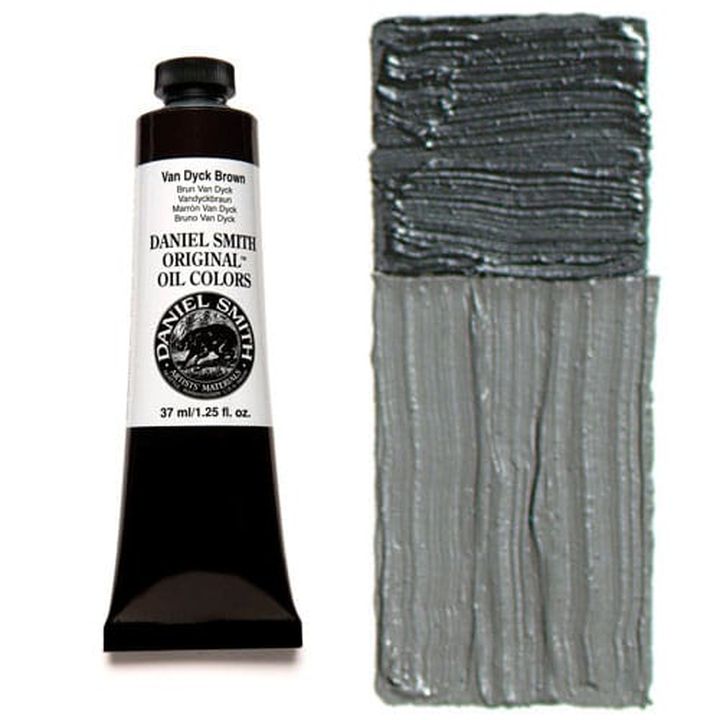 Olajfesték Daniel Smith Original 37ml – Van Dyck Brown