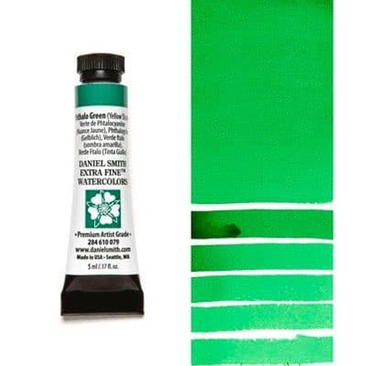 Akvarell festék Daniel Smith Extra Fine – 079 Phthalo Green (Yellow Shade)