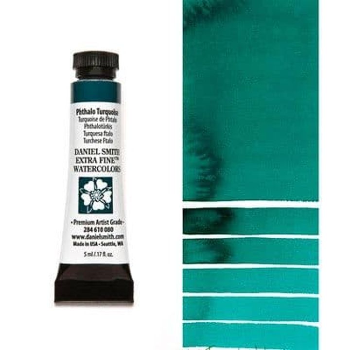 Akvarell festék Daniel Smith Extra Fine – 080 Phthalo Turquoise