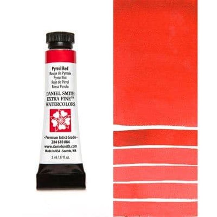 Akvarell festék Daniel Smith Extra Fine – 084 Pyrrol Red