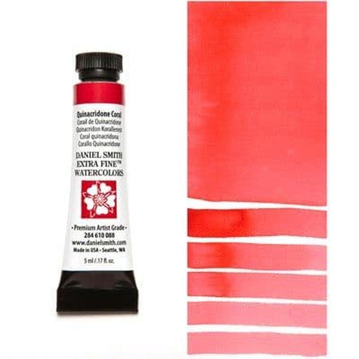 Akvarell festék Daniel Smith Extra Fine – 088 Quinacridone Coral