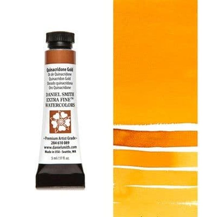 Akvarell festék Daniel Smith Extra Fine – 089 Quinacridone Gold